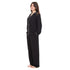 Women summer pajama set Black buttoned shirt + Pants